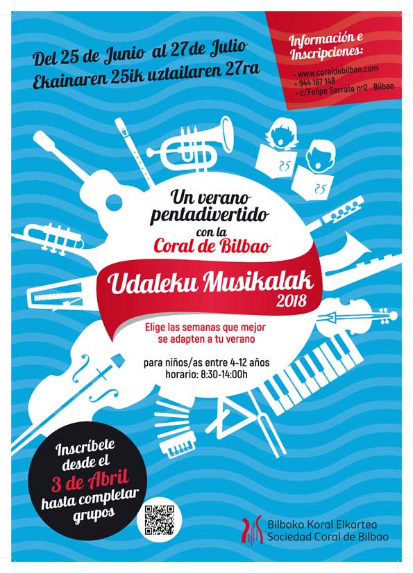 Colonias musicales Coral de Bilbao 2017
