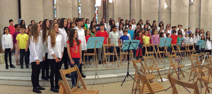 Concierto benéfico para Nepal. (Coral de Bilbao)