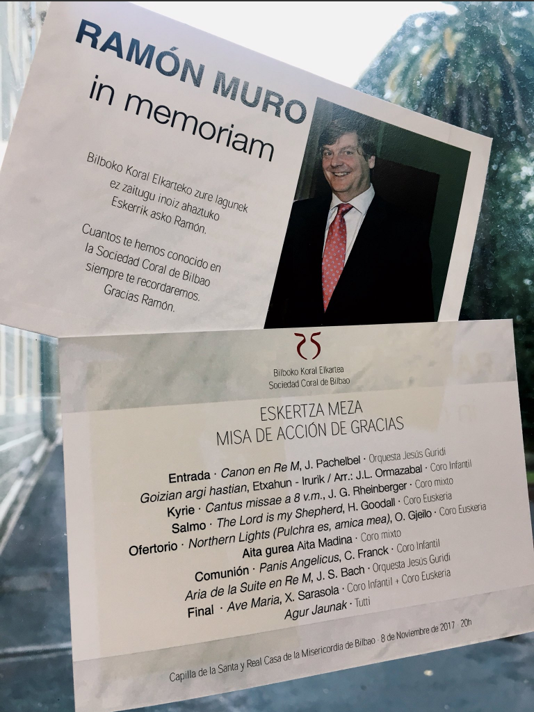 Ramón Muro in memoriam